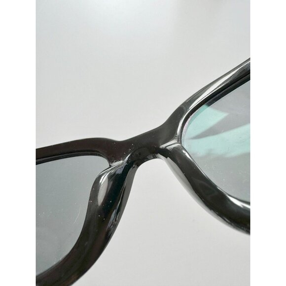 DEREK LAM Lore Black Acetate Plastic Full Frame Cat Eye Sunglasses - Picture 11 of 16